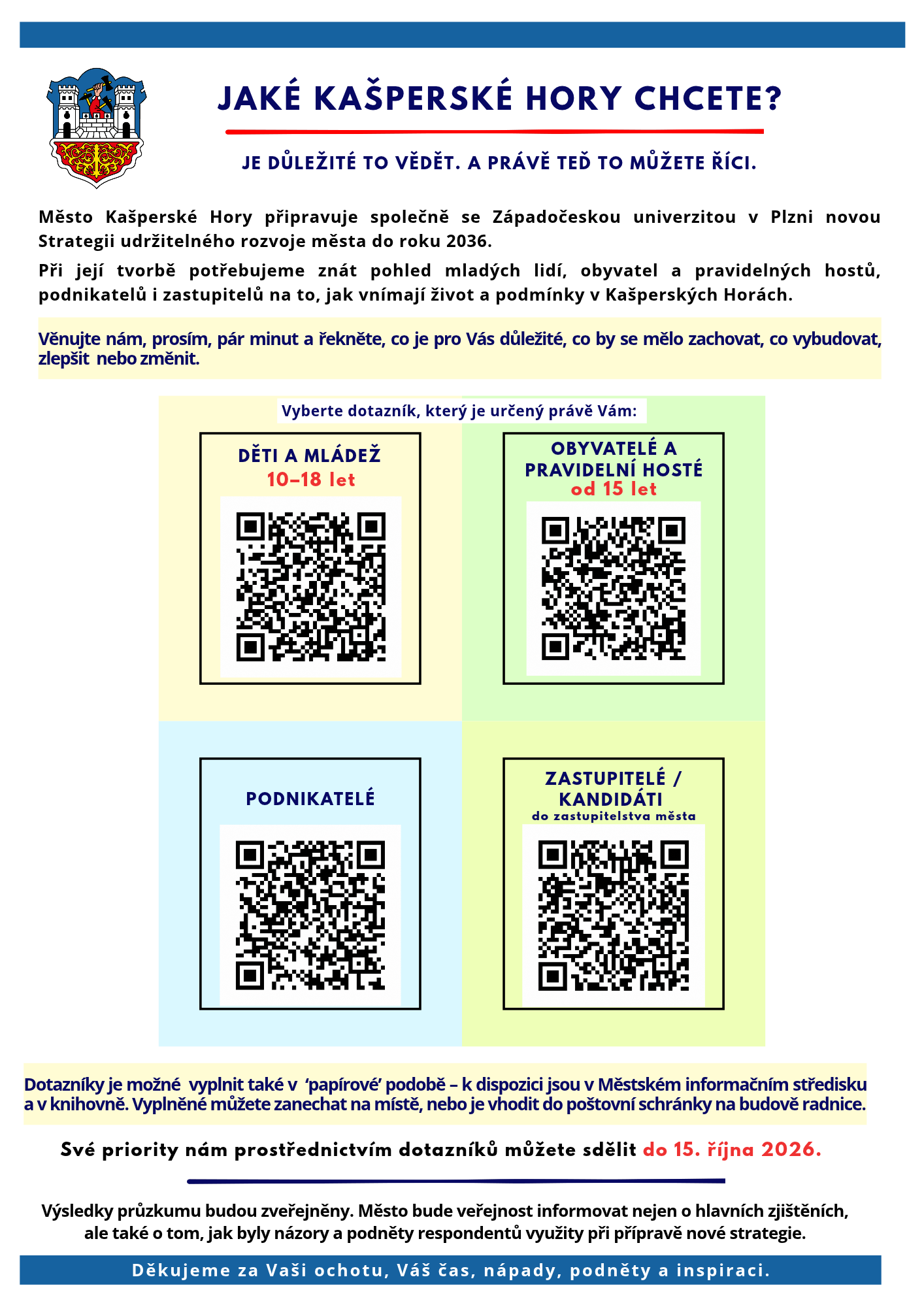 letak s QR kody