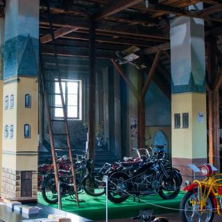 Expozice Muzea historických motocyklů