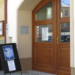 Vstup do Muzea Šumavy a Galerie