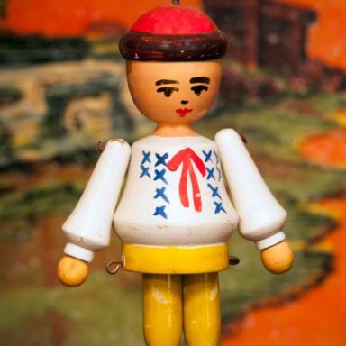 Die Exposition des tschechischen Spielzeugs