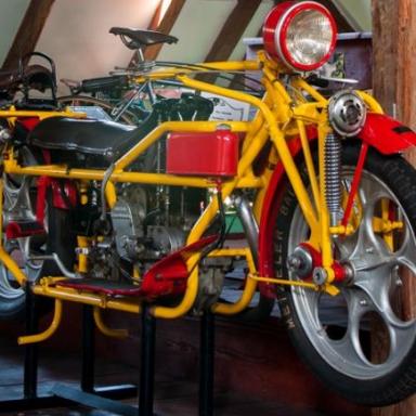 Das Museum der historischen Motorräder