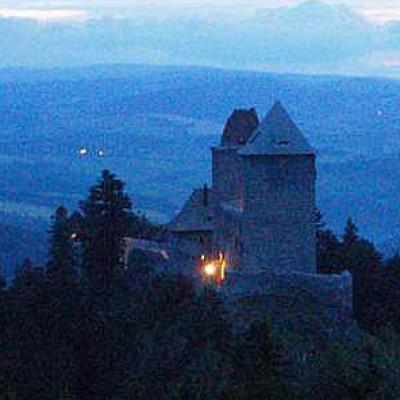 Noční prohlídky hradu Kašperk