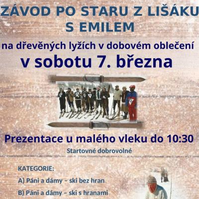 Závod po staru z Lišáku s Emilem