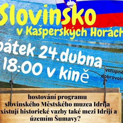Slovinsko v Kašperských Horách