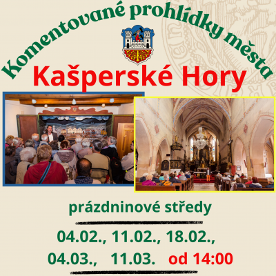 Komentované prohlídky města