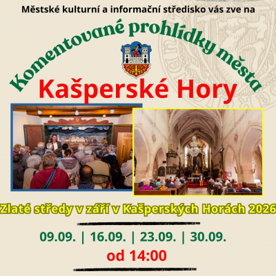 Komentované prohlídky města