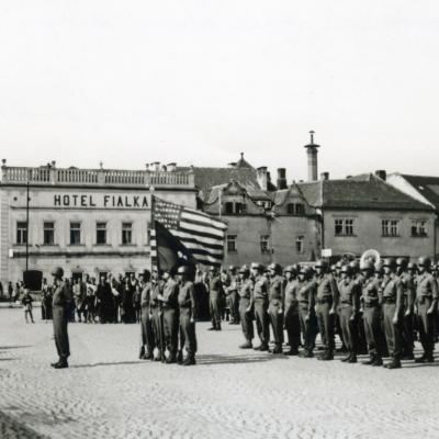 Konec války na Šumavě