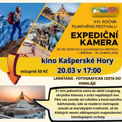 Expediční kamera 2026