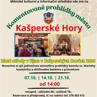 Komentované prohlídky města