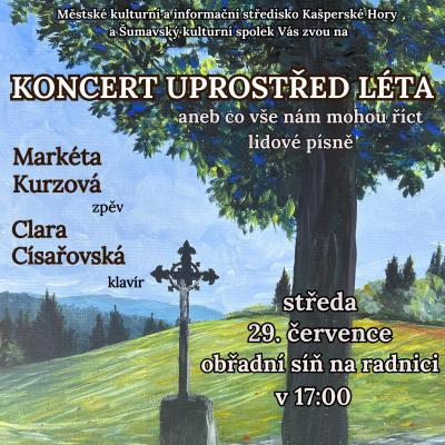 Koncert uprostřed léta