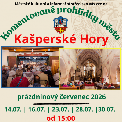 Komentované prohlídky města