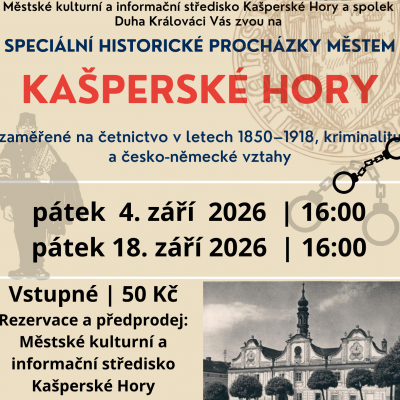 Historické procházky městem