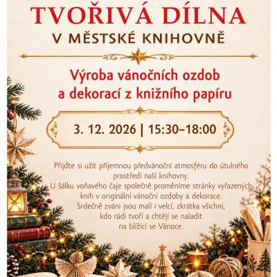 Výroba vánočních ozdob a dekorací