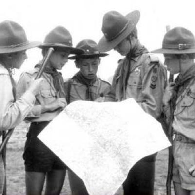 Setkání skautů v Kašperských Horách