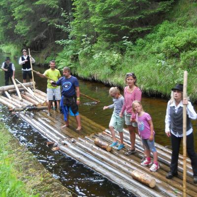 Historie dřevařství na Šumavě, stavba vorů a plavba po Vchynicko-Tetovském kanálu