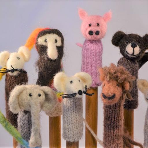 Tvořivá dílna - prstové loutky