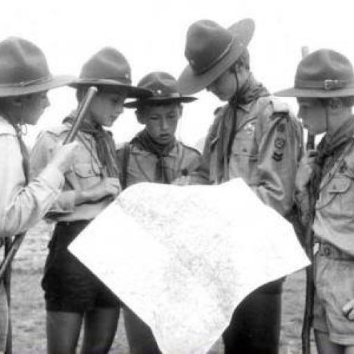 Setkání skautů v Kašperských Horách